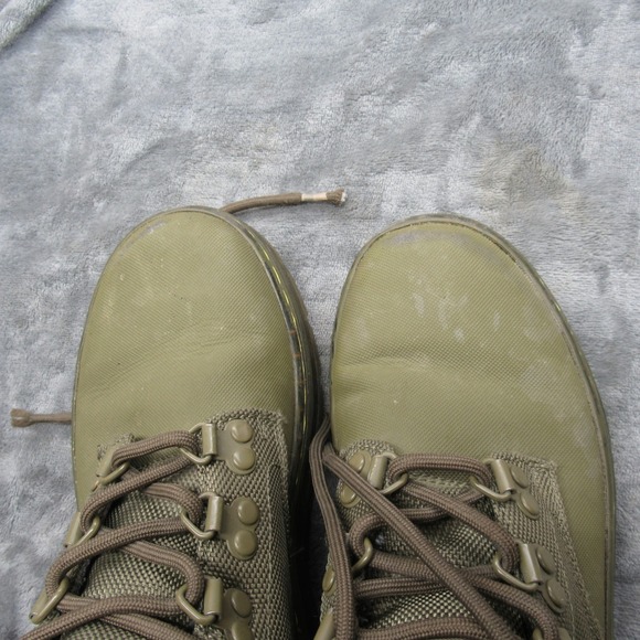 Dr Martens Rakim Boots 4M 6W Olive Lace Combat Chunky Rugged Chukka Mountaineer - Picture 7 of 15